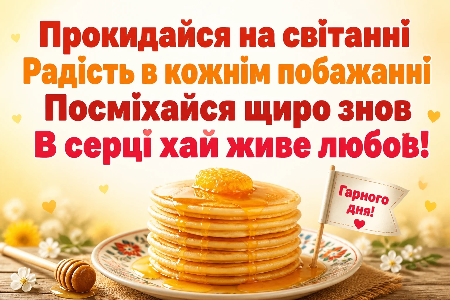 листівки, привітання на кожен день