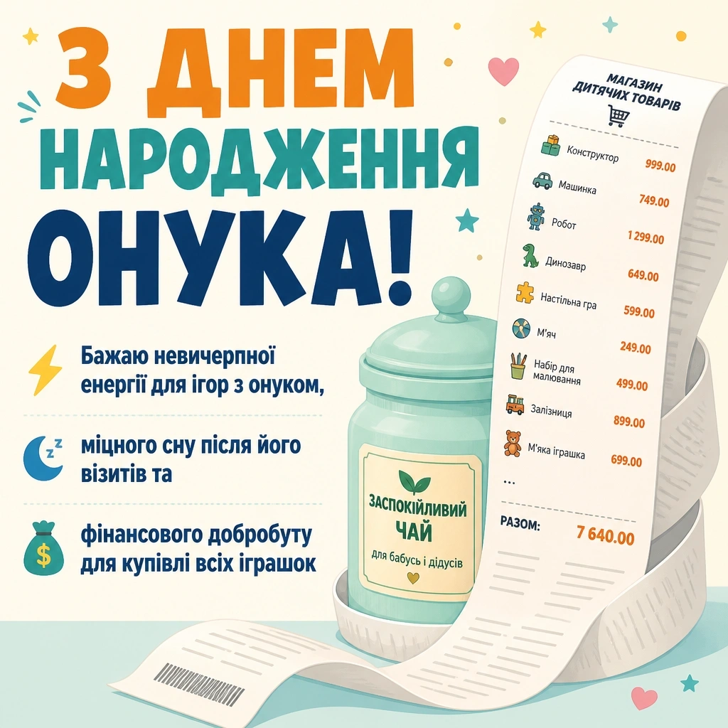 привітання бабусі з днем народження онука прикольні привітання бабусі з днем народження онука прикольні