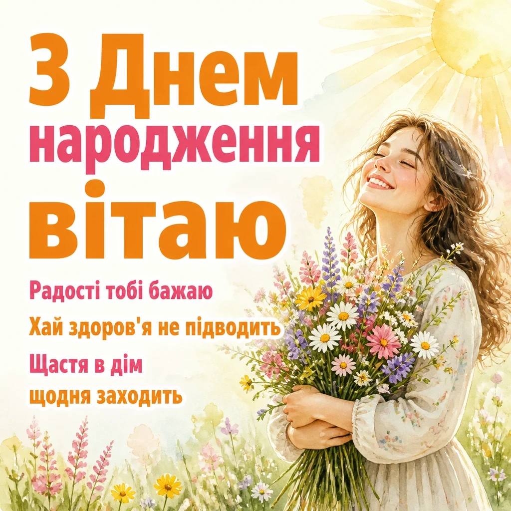 найкраще привітання з днем народження