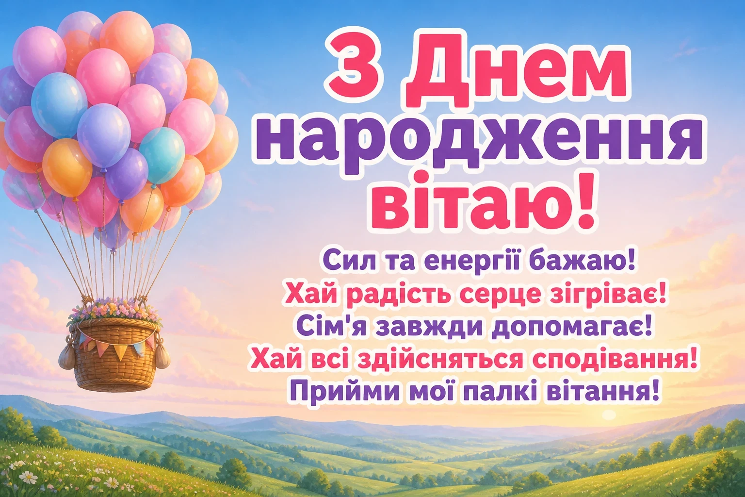 найкраще привітання з днем народження