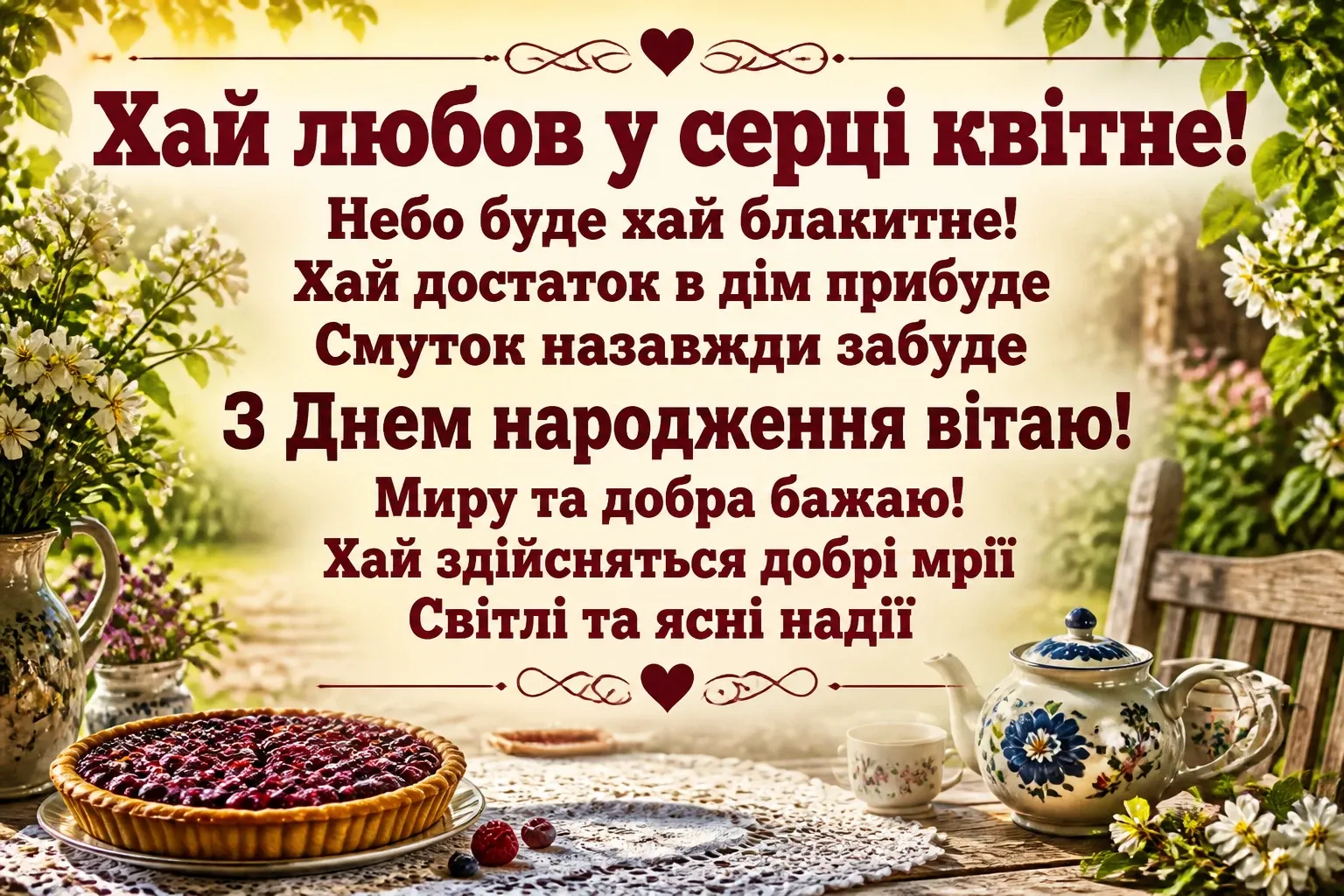 найкраще привітання з днем народження
