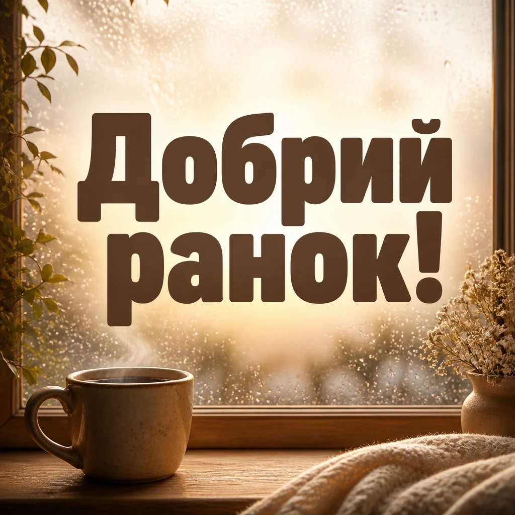 привітання добрий ранок