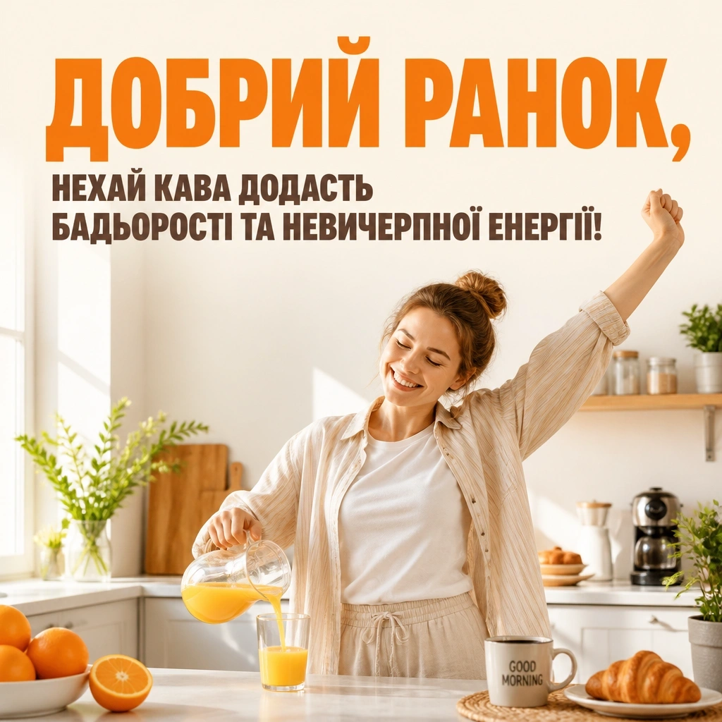 привітання добрий ранок