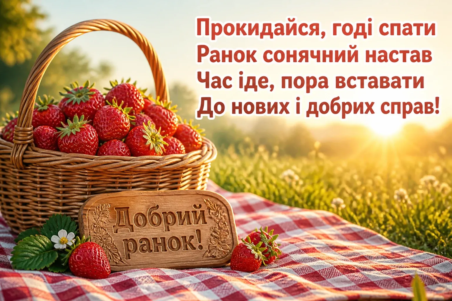 привітання добрий ранок