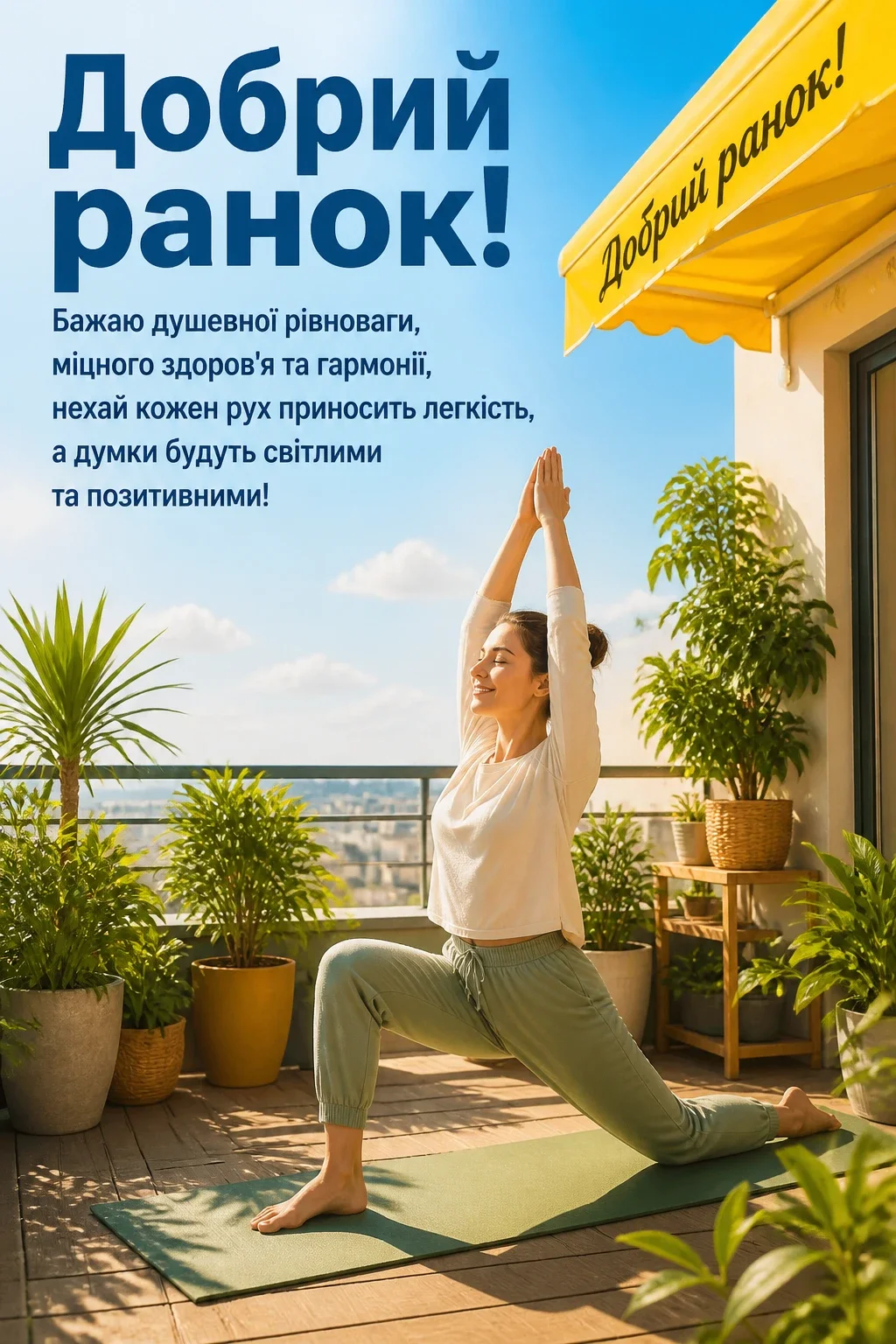 привітання добрий ранок
