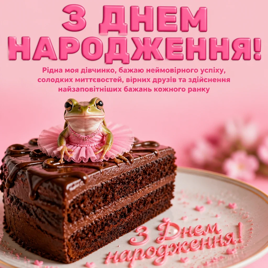 привітання з днем народження похресниці від хресної мами