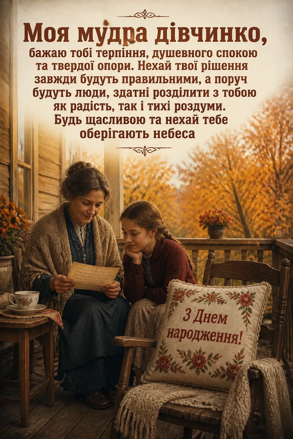 привітання з днем народження похресниці від хресної мами