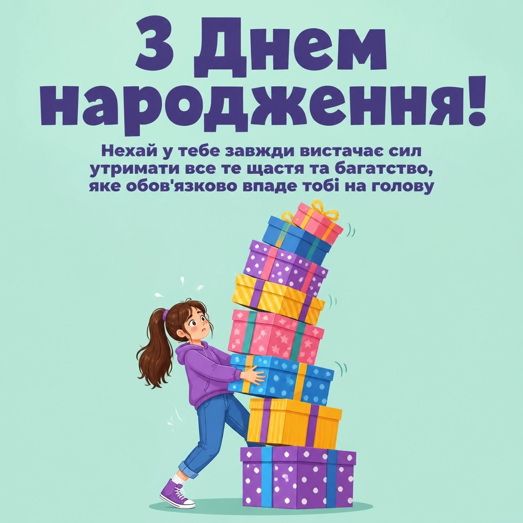 привітання донечку з днем народження