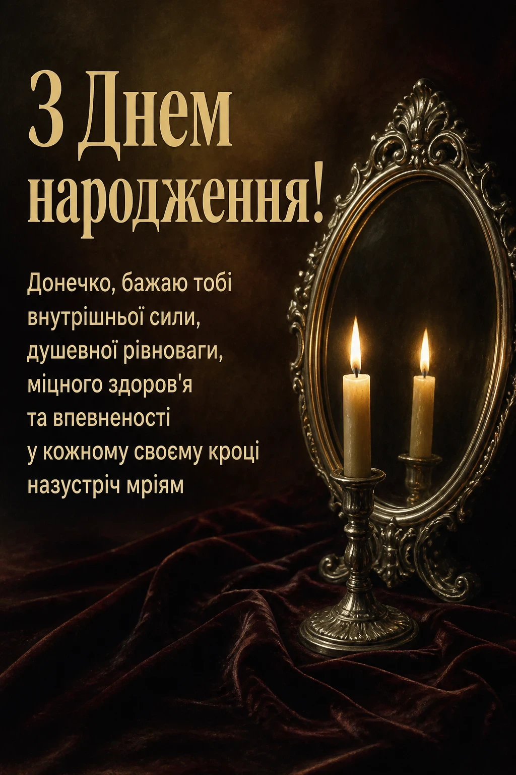 привітання донечку з днем народження