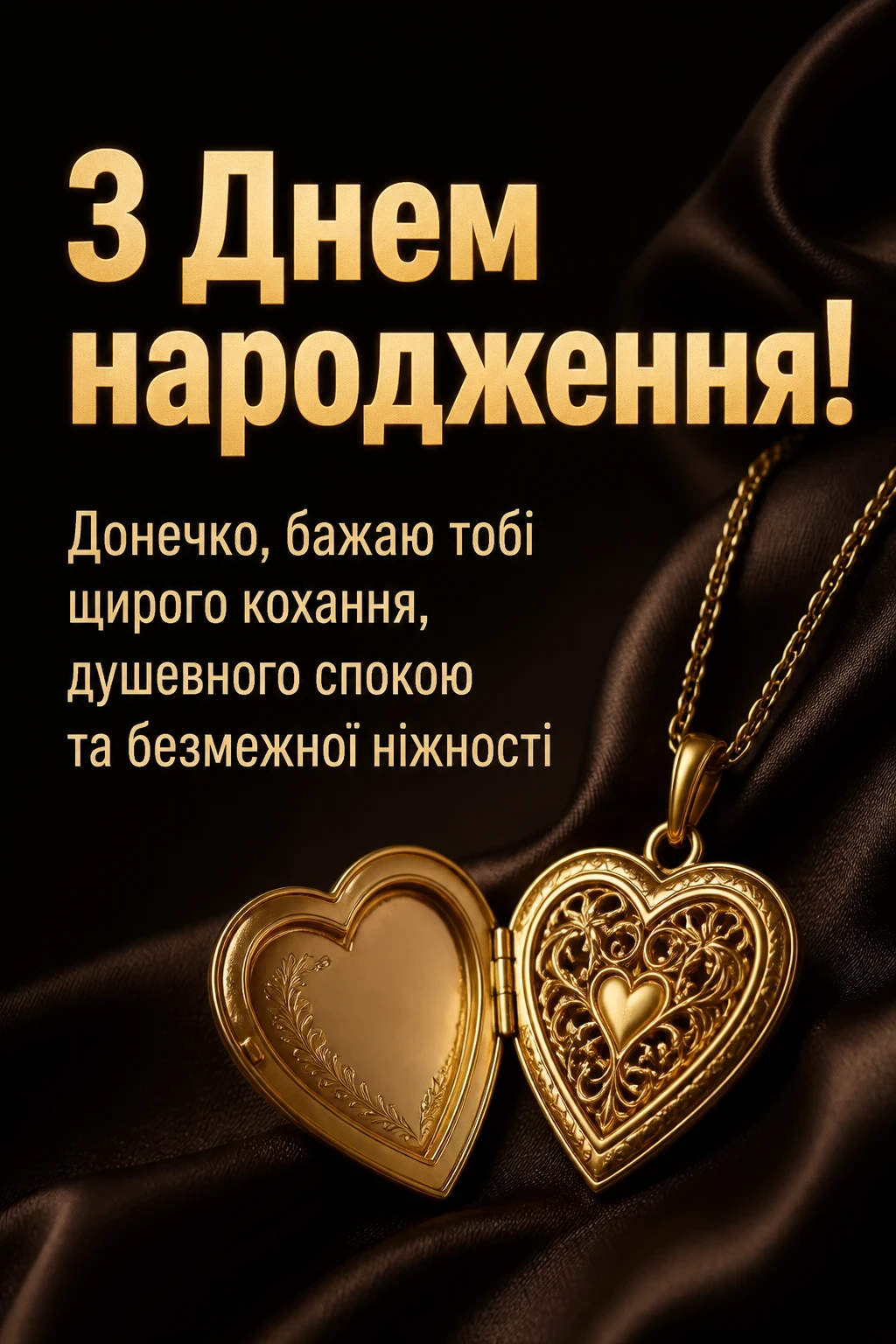привітання донечку з днем народження