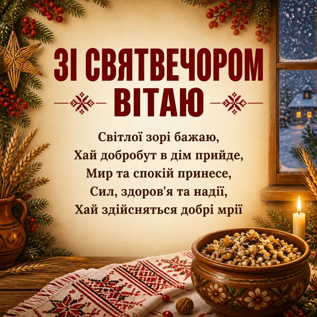 привітання з святвечором та різдвом привітання з святвечором та різдвом