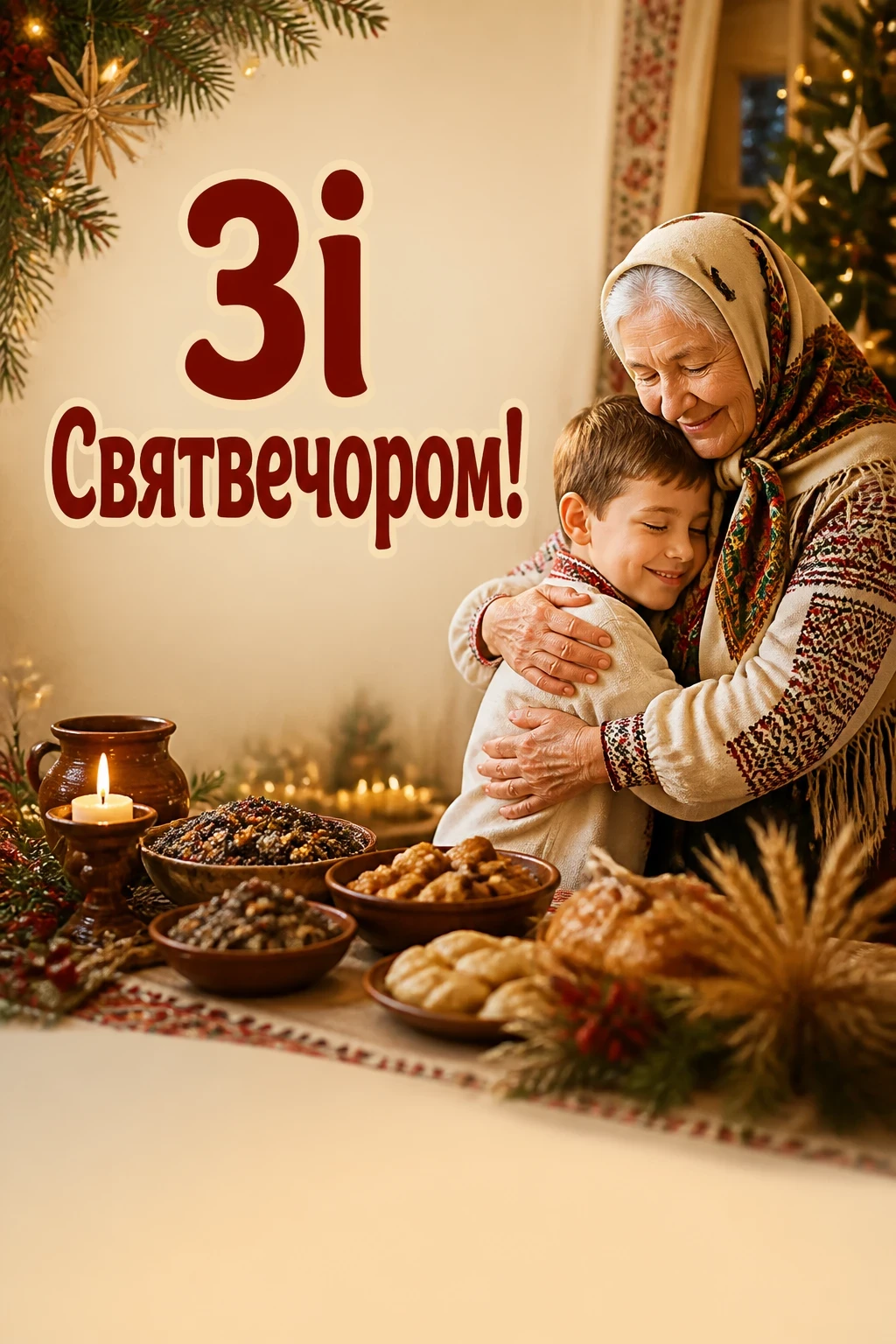 привітання з святвечором та різдвом привітання з святвечором та різдвом