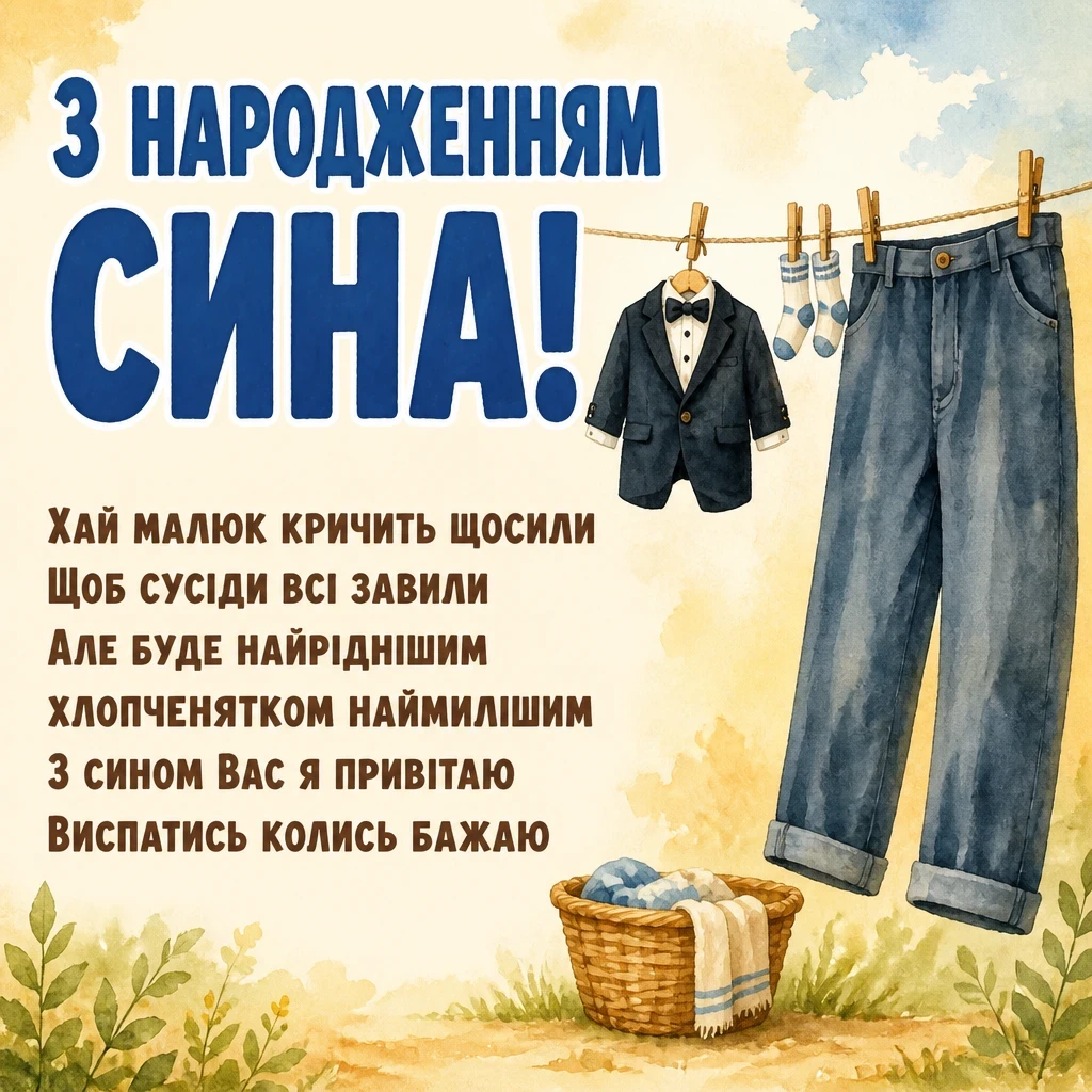 привітання з новонародженим сином привітання з новонародженим сином