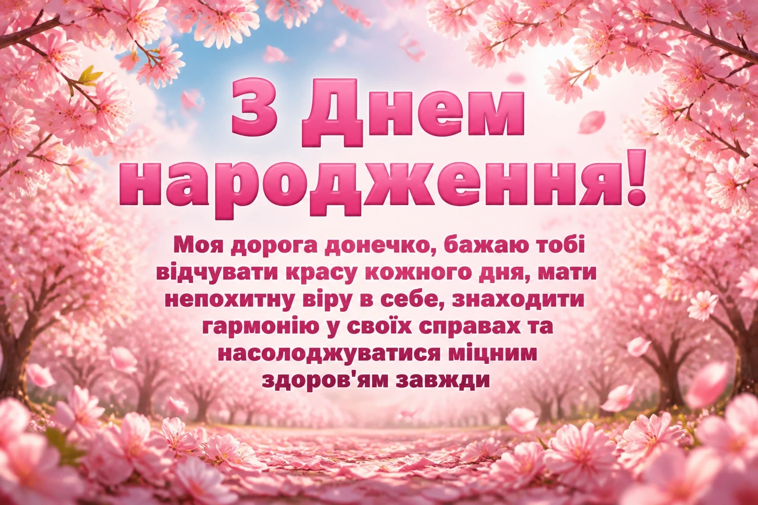 привітання донечці з днем народження своїми словами привітання донечці з днем народження своїми словами