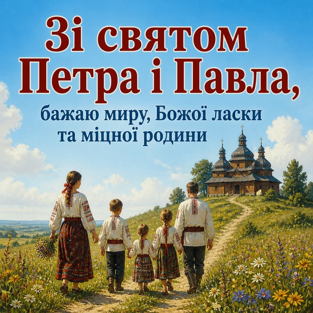 привітання з святом петра і павла українською привітання з святом петра і павла українською