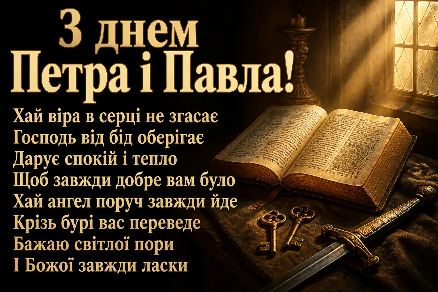 привітання з святом петра і павла українською привітання з святом петра і павла українською