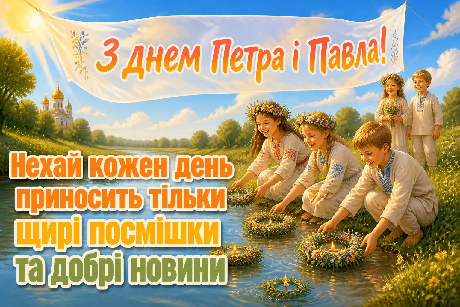 привітання з святом петра і павла українською привітання з святом петра і павла українською