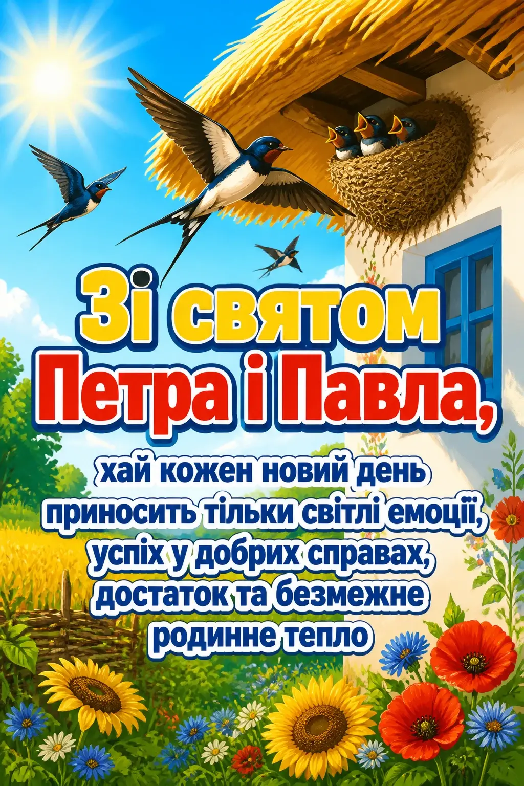 привітання з святом петра і павла українською привітання з святом петра і павла українською