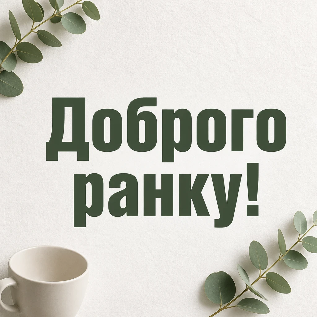 ранкове привітання ранкове привітання