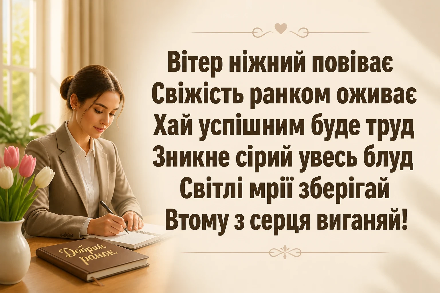 ранкове привітання ранкове привітання