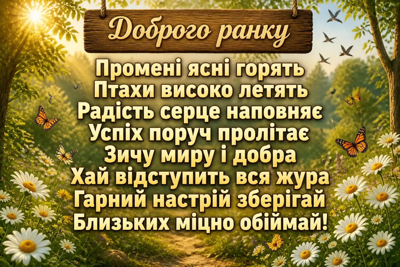 ранкове привітання ранкове привітання