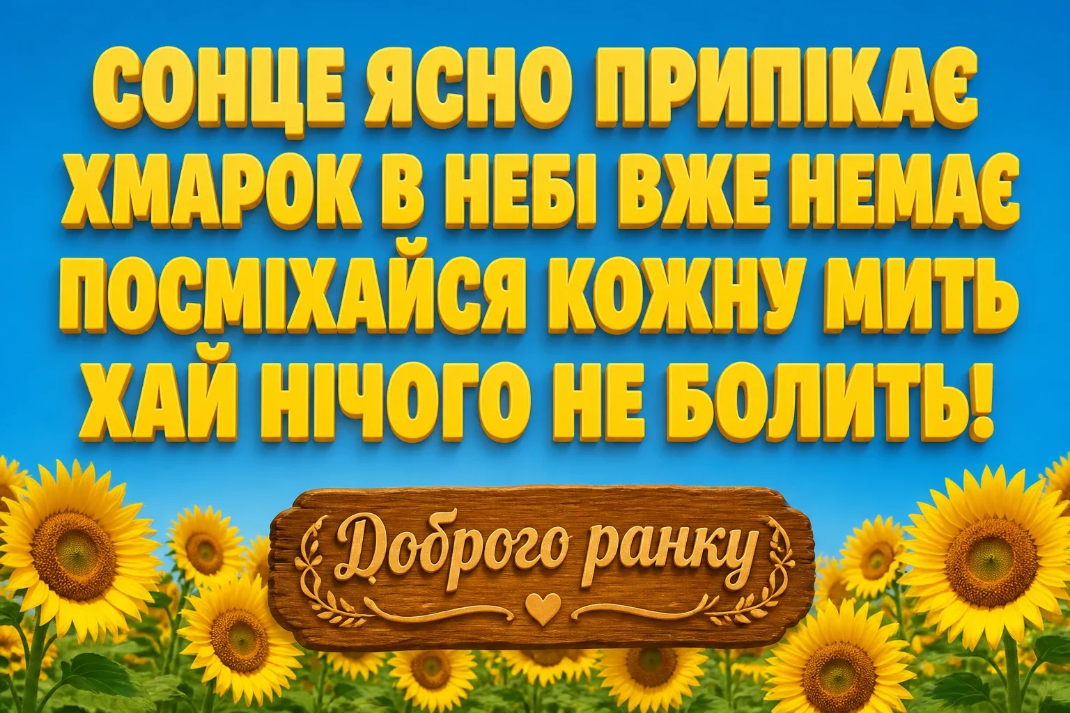 ранкове привітання ранкове привітання