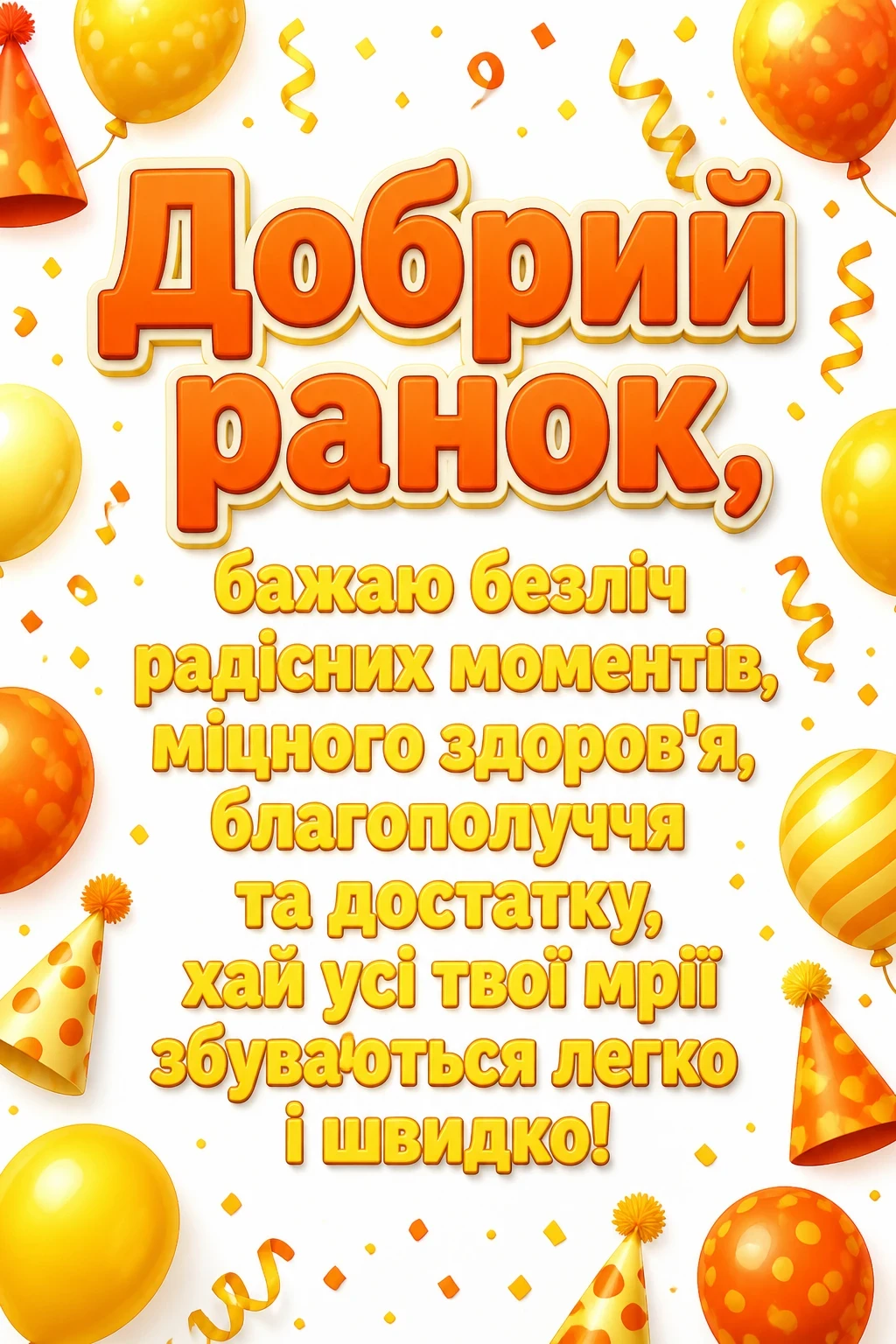 ранкове привітання ранкове привітання